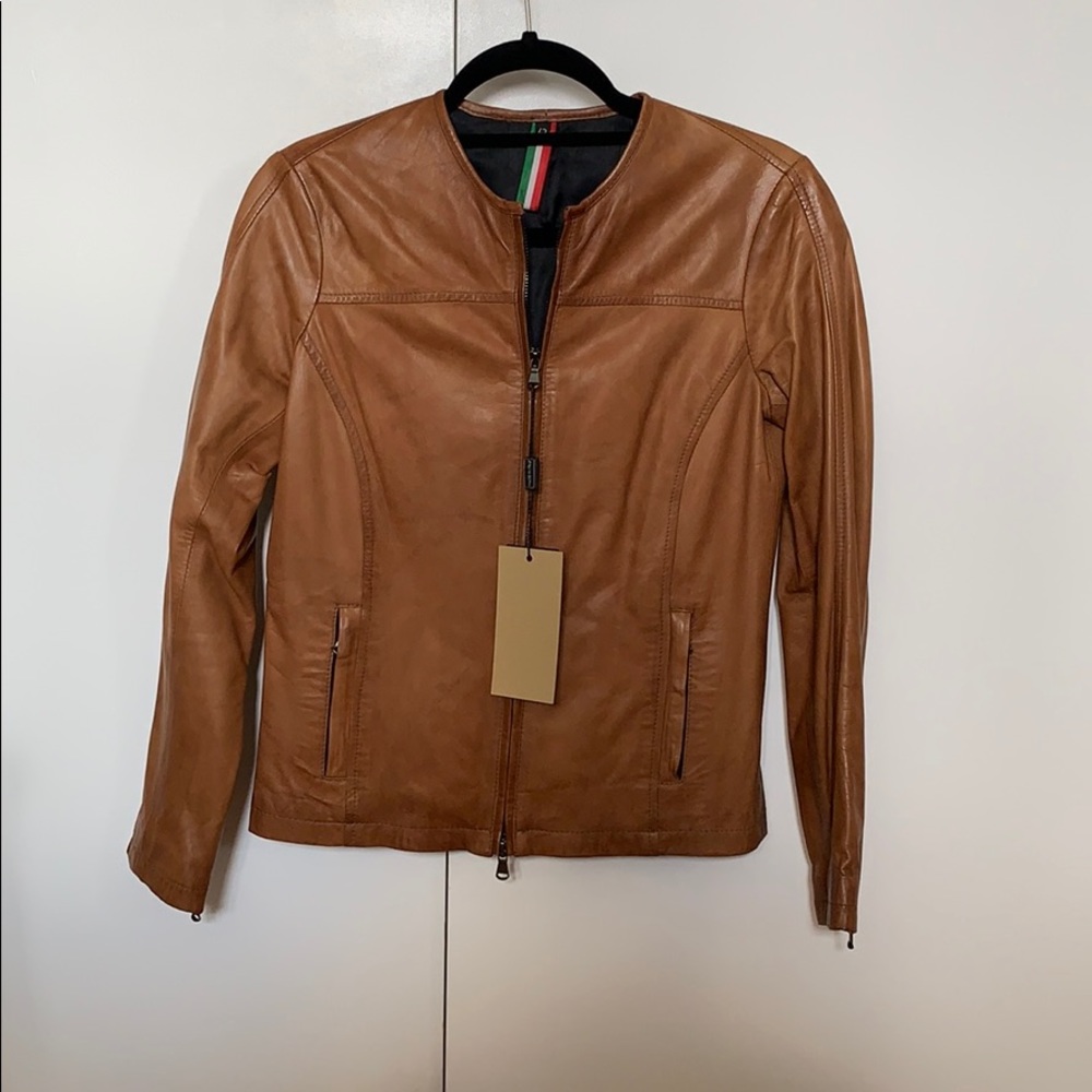 Leather Jacket, made in Italy